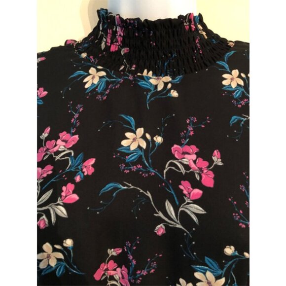 Nanette Lepore Sophisticated Floral Printed Women's A-Line Dress sz 4-6 READ - Picture 4 of 8